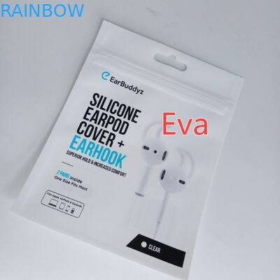 प्लास्टिक सामग्री ज़िप सील बैग Gravure मुद्रण भूतल हैंडलिंग यूरो हैंगिंग होल के साथ