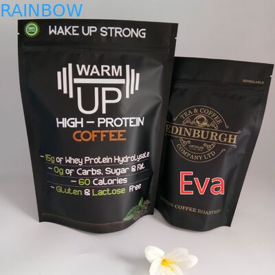 एफडीए स्वीकृत चाय बैग पैकेजिंग, टोंटी के साथ बैग खड़े स्पष्ट