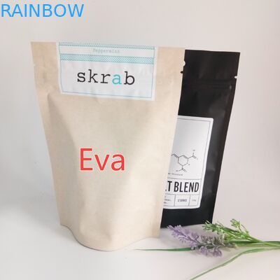 एफडीए स्वीकृत चाय बैग पैकेजिंग, टोंटी के साथ बैग खड़े स्पष्ट