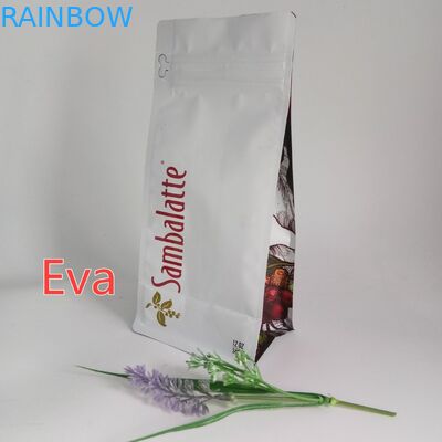 रेसीपीबल जिपर स्टैंड अप बैग्स फ्लैट बॉटम फॉर एनिमल फीड पैकेजिंग