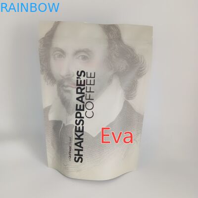 सिल्वर प्लास्टिक स्टैंड पाउच बैग 500 ग्राम नॉन - कॉफ़ी टी पाउडर पैकेजिंग का विष