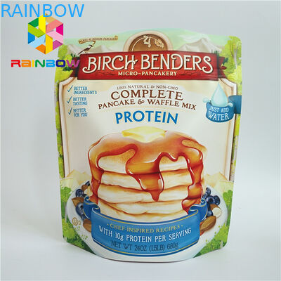 पैनटोन मुद्रण प्लास्टिक पाउच पैकेजिंग, कॉस्मेटिक के लिए एल्यूमीनियम पन्नी बैग