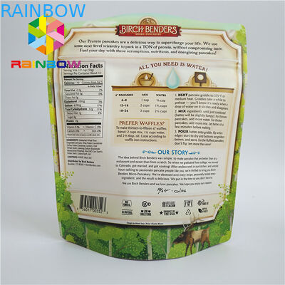 पैनटोन मुद्रण प्लास्टिक पाउच पैकेजिंग, कॉस्मेटिक के लिए एल्यूमीनियम पन्नी बैग