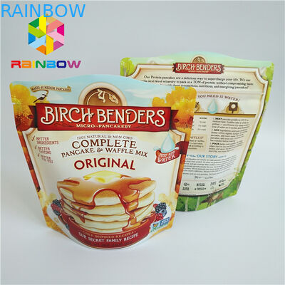 पैनटोन मुद्रण प्लास्टिक पाउच पैकेजिंग, कॉस्मेटिक के लिए एल्यूमीनियम पन्नी बैग