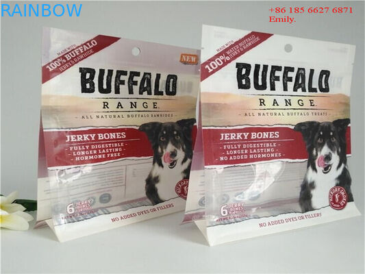 आठ - साइड सील पेट खाद्य पैकेजिंग के लिए पाउच बैग शॉप सामग्री ऊपर खड़े हो जाओ