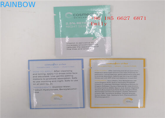 कस्टम मुद्रित कॉस्मेटिक पैकेजिंग बैग