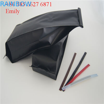 टिन टाई 10000 पीसी के साथ पीईटी सामग्री एल्यूमीनियम पन्नी बैग चमकदार रंग प्रभाव