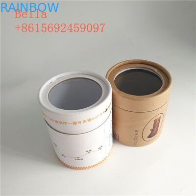 पर्यावरण के अनुकूल कागज बॉक्स पैकेजिंग खिड़की के साथ अनुकूलित आकार