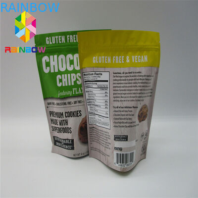 ग्रेवर प्रिंटिंग स्नैक बैग पैकेजिंग 8 रंग मल्टीलेयर सामग्री के साथ