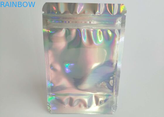 चमकदार खत्म स्नैक बैग पैकेजिंग कुकीज़ / कैंडी के लिए पर्यावरण के अनुकूल