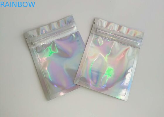 चमकदार खत्म स्नैक बैग पैकेजिंग कुकीज़ / कैंडी के लिए पर्यावरण के अनुकूल