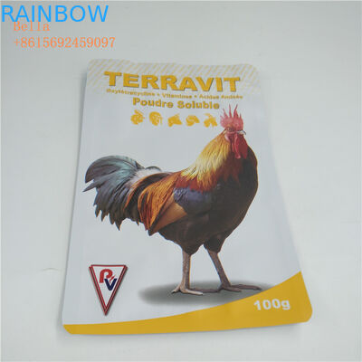 लोगो मुद्रण के साथ Recyclable प्लास्टिक पालतू खाद्य थैली स्वनिर्धारित मोटाई