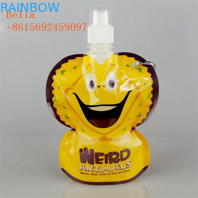 कस्टम मुद्रित स्पूट पॉच पैकेजिंग, पेय के लिए पुनः प्रयोज्य स्पष्ट तरल स्पूट बैग