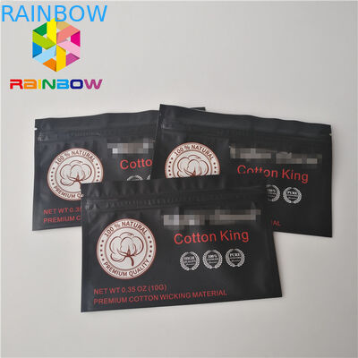 फेशियल मेकअप ब्यूटी कॉटन पैड्स Fr-20181019-2 के लिए जिप सील बैग्स खड़े करें