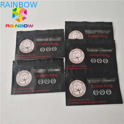 फेशियल मेकअप ब्यूटी कॉटन पैड्स Fr-20181019-2 के लिए जिप सील बैग्स खड़े करें