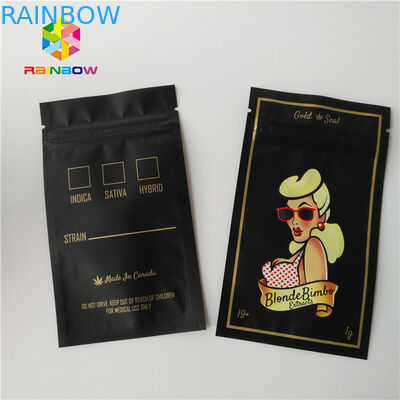 तीन पक्ष सील प्लास्टिक पाउच पैकेजिंग वस्त्र / लड़की सहायक उपकरण के लिए