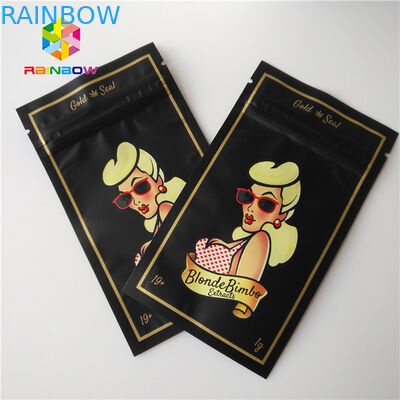 तीन पक्ष सील प्लास्टिक पाउच पैकेजिंग वस्त्र / लड़की सहायक उपकरण के लिए