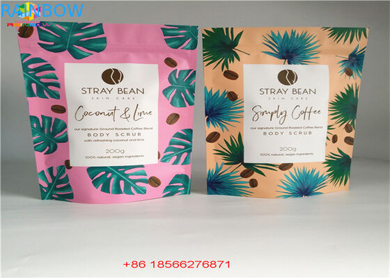 जिपर के साथ लेजर कॉस्मेटिक पैकेजिंग बैग होलोग्राम टुकड़े टुकड़े सामग्री खड़े हो जाओ