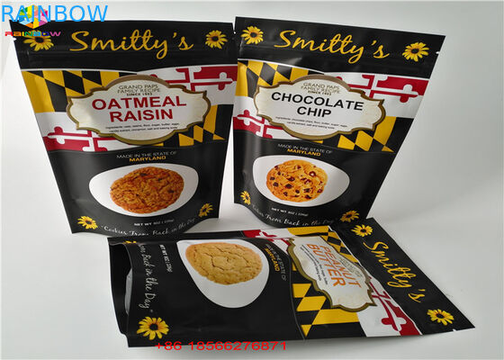 स्पष्ट चांदी प्लास्टिक पाउच पैकेजिंग सम्मानित ज़िप ताला बैग एल्यूमीनियम पन्नी