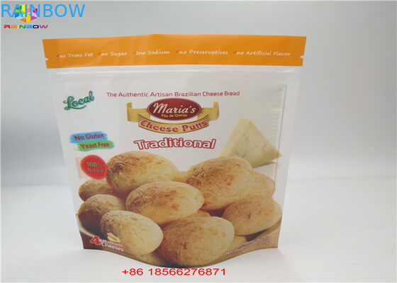 शीर्ष पन्नी के साथ एल्यूमीनियम पन्नी बैग प्लास्टिक पाउच पैकेजिंग तीन पक्ष सील