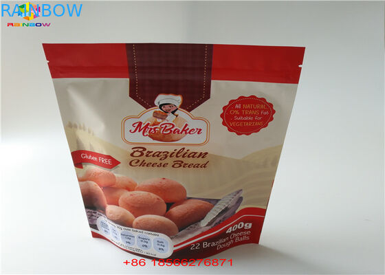 स्निप के लिए जिपलॉक टियर नॉट्स मॉइस्चर प्रूफ स्टैंड अप पाउच डे पैक एल्युमीनियम बैग्स