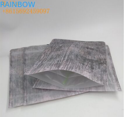 चाय पैकिंग के लिए खाद्य ग्रेड स्टैंड अप पाउच बैग प्लास्टिक कस्टम पन्नी मैट फिनिश