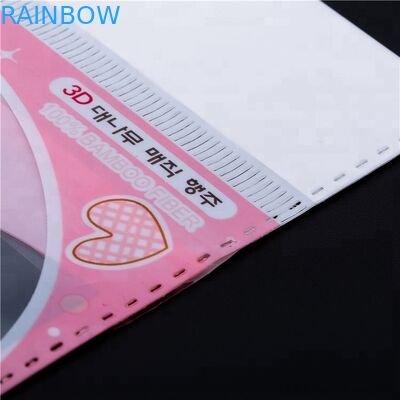 Opp / Cpp प्रिंटिंग कॉस्मेटिक के लिए कस्टमाइज्ड प्रमोशनल पैकेजिंग क्लियर प्लास्टिक बैग