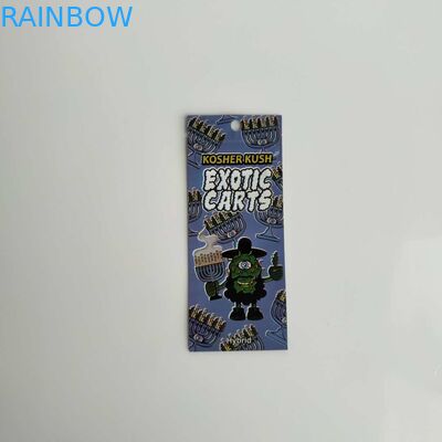 जिपलॉक के साथ पुन: प्रयोज्य प्लास्टिक पाउच पैकेजिंग विदेशी गाड़ियां गोल्ड टिप मायलर बैग