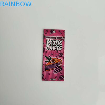 प्रिंटेड जिपलॉक पैकिंग बैग्स, कार्ट्रिज के लिए अलग-अलग साइज के जिप लॉक पाउच