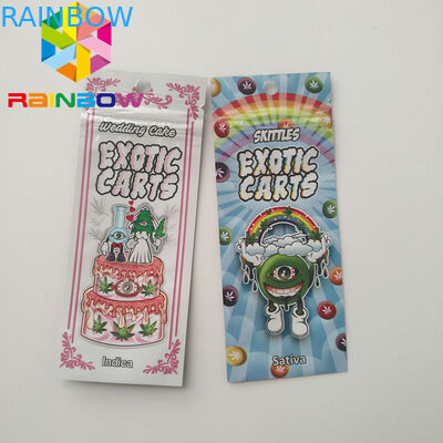 Vape Cartridge प्लास्टिक पाउच पैकेजिंग मारियो एक्सोटिक कार्ट मिनी मायलर बैग