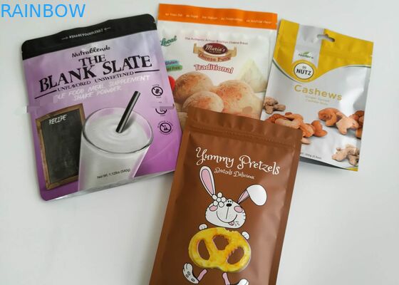 एल्यूमीनियम पन्नी आसव सुपरफूड मोरिंगा वैक्यूम सील स्टोरेज बैग कस्टम प्रिंटिंग लोगो