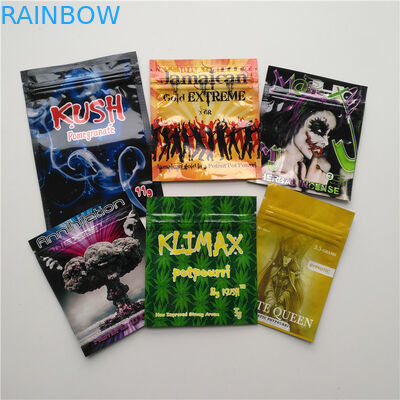हर्बल धूप छोटे प्लास्टिक पाउच खाद्य Gummies बियर Frogies कैंडीज बैग