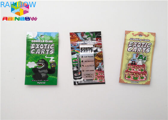 एल्यूमीनियम पन्नी ज़िप ताला प्लास्टिक बैग खाद्य पैकेजिंग थैली कस्टम आकार फाड़ पायदान के साथ