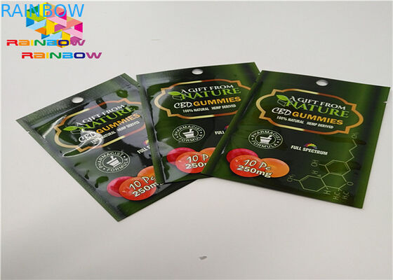 एल्यूमीनियम पन्नी ज़िप ताला प्लास्टिक बैग खाद्य पैकेजिंग थैली कस्टम आकार फाड़ पायदान के साथ