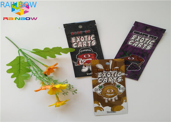 एल्यूमीनियम पन्नी ज़िप ताला प्लास्टिक बैग खाद्य पैकेजिंग थैली कस्टम आकार फाड़ पायदान के साथ