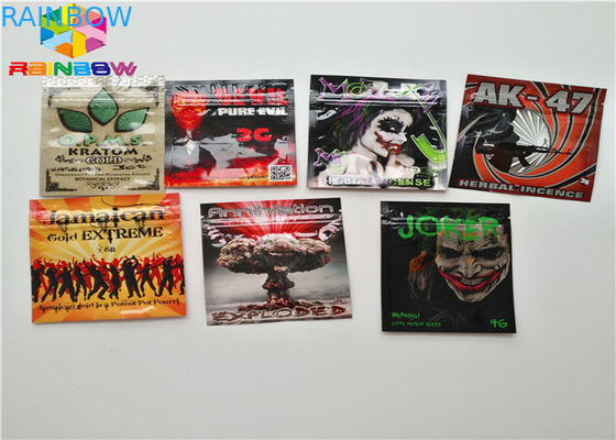 हर्बल इनसेन्स रेसेलेबल प्लास्टिक बैग AC1003 CBD Vape Oil Cartridge पैकेजिंग एप्लाइड