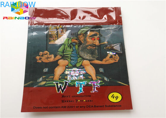 हर्बल इनसेन्स रेसेलेबल प्लास्टिक बैग AC1003 CBD Vape Oil Cartridge पैकेजिंग एप्लाइड