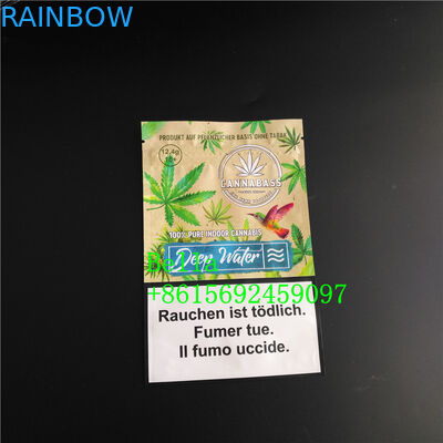 म्यरल हर्बल इन्सेन्स पैकेजिंग जिपलॉक टोबैको लीव्स थैला 120-180 माइक मोटाई है