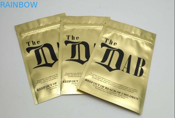 खाद्य पैकेट के बीज के लिए जिप लॉक स्टैंड पाउच पैकेजिंग एल्युमिनियम मैट थैली