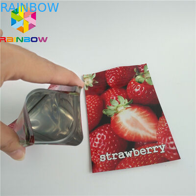 गंध प्रूफ प्लास्टिक बैग पैकेजिंग Resealable Ziplock Mylar पाउच CBD गांजा खरपतवार पैकेजिंग