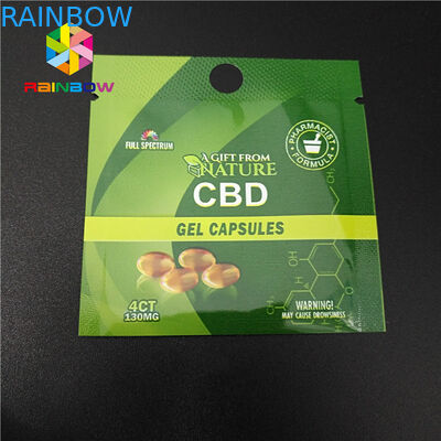 बाल सबूत प्लास्टिक पाउच पैकेजिंग Resealable Ziplock Mylar बैग CBD गांजा खरपतवार पैकेज