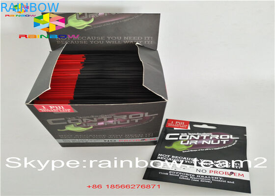 चाइल्ड प्रूफ जिपर एल्युमिनियम फॉयल स्टैंड अप पाउच सीबीडी / कार्ट्रिज पैकिंगफोर शुगर पाउडर