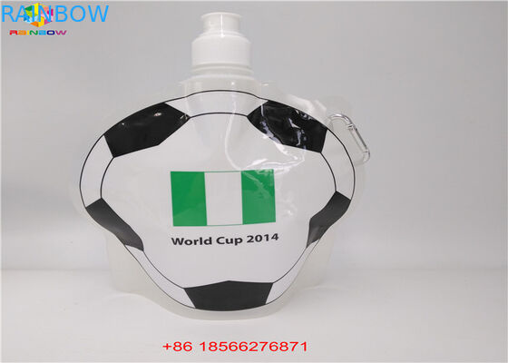 एफडीए / एसजीएस टोंटी बैग पैकेजिंग एल्यूमीनियम पन्नी स्टैंड अप बैग तरल खाद्य / पेय के लिए