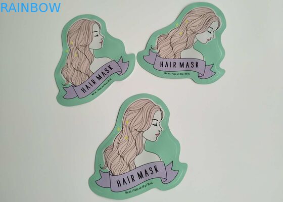 विशेष आकार एल्यूमीनियम पन्नी पक्ष कली प्लास्टिक कॉस्मेटिक बैग चेहरे शीट मास्क पैकेजिंग