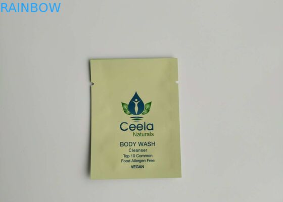 फ्लैट प्लास्टिक कॉस्मेटिक आयोजक बैग एल्यूमीनियम पन्नी बॉडी क्रीम पैकेजिंग वॉश पाउडर पाउच