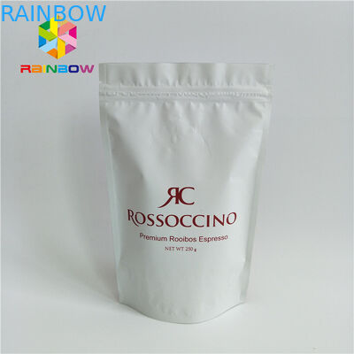 अच्छा ग्रेड कस्टम मुद्रित पाउच वाल्व गर्म मुद्रांकन मुद्रण कौशल एसजीएस अनुमोदन ऊपर खड़े हो जाओ