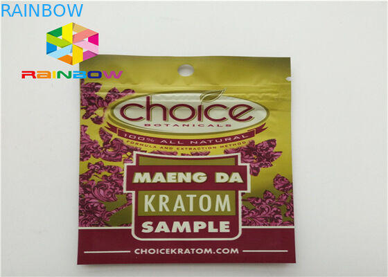 सीएमवाईके प्रिंटिंग हीट सील पैकेजिंग बैग, स्मेल प्रूफ स्टैंड अप जिपर पाउच बैग