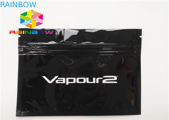 सीएमवाईके प्रिंटिंग हीट सील पैकेजिंग बैग, स्मेल प्रूफ स्टैंड अप जिपर पाउच बैग