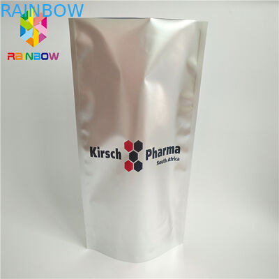 Resealable एल्यूमीनियम पन्नी पैकेजिंग बैग, टुकड़े टुकड़े में जिपर पाउच खाद्य ग्रेड खड़े हो जाओ