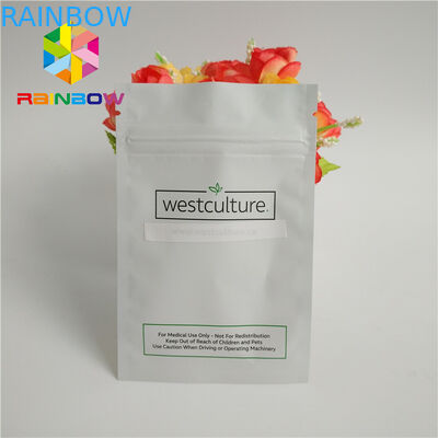 कॉस्मेटिक क्रीम तेल ज़िप सील बैग, अनुकूलित मुद्रण एल्यूमीनियम पन्नी थैली